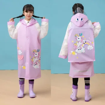 Stock Plastic Waterproof Rainwear for Kids Durable Fun