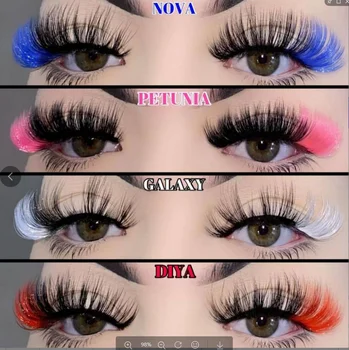 LashTrend Wimpernspiegel – Multicolor, Groß, Für Wimpernverlängerung & Kontrolle