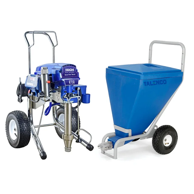 R750  3 In 1 Airless Sprayer For Paint , Heavy Coating and Texture Putty  Airless Painting Machine