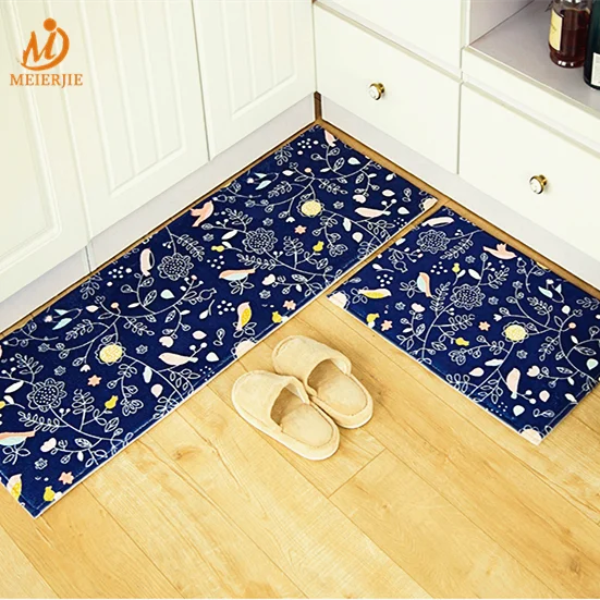 Decoration Durable Heat Resistant Non Skid Waterproof Anti Fatigue Pvc Floor Kitchen Mat Buy