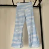 Pantaloni azzurro cielo stellato