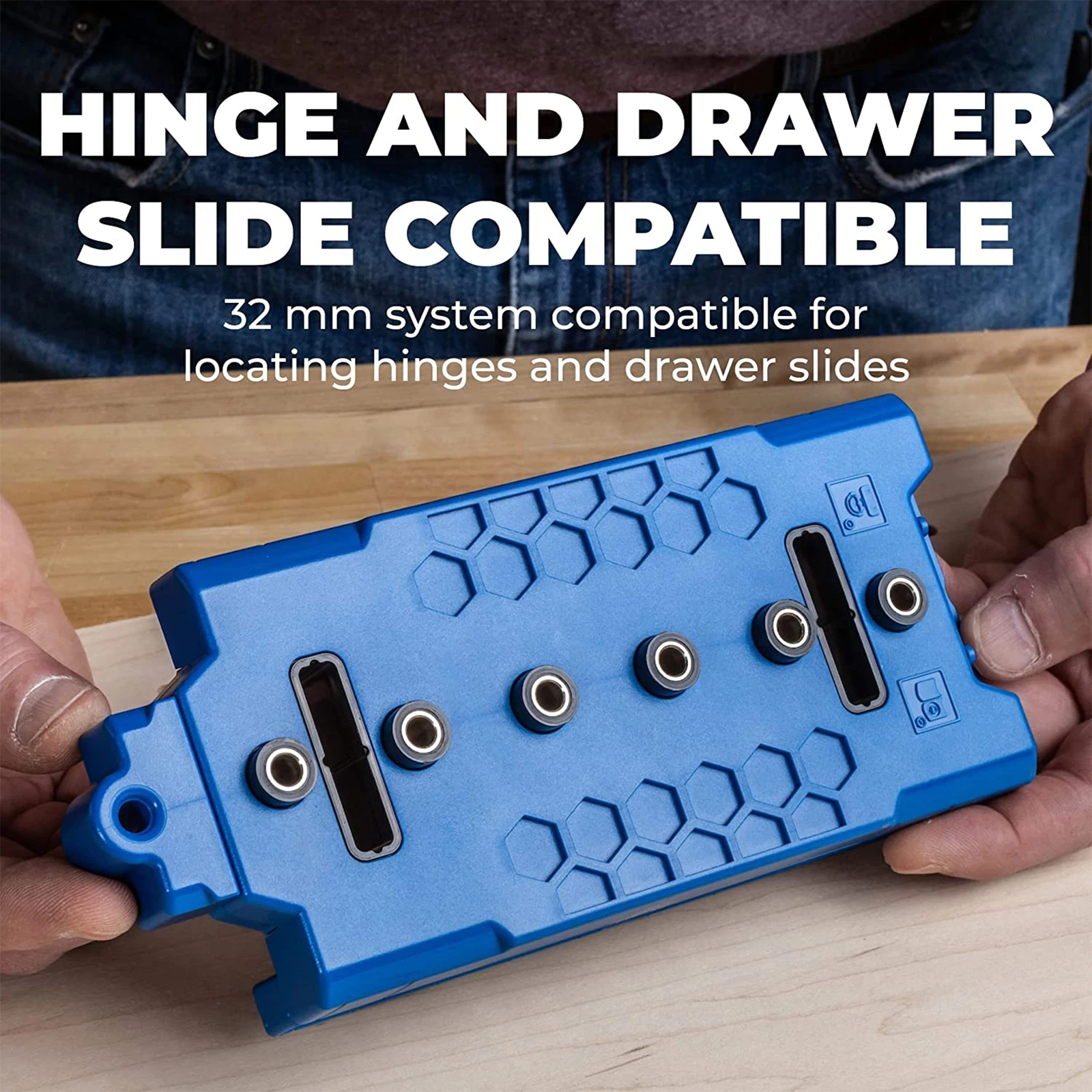 Shelf Pin Hole Jig 1/4" (6 Mm / 5mm) 32 Mm Standard Hole Spacing Buy