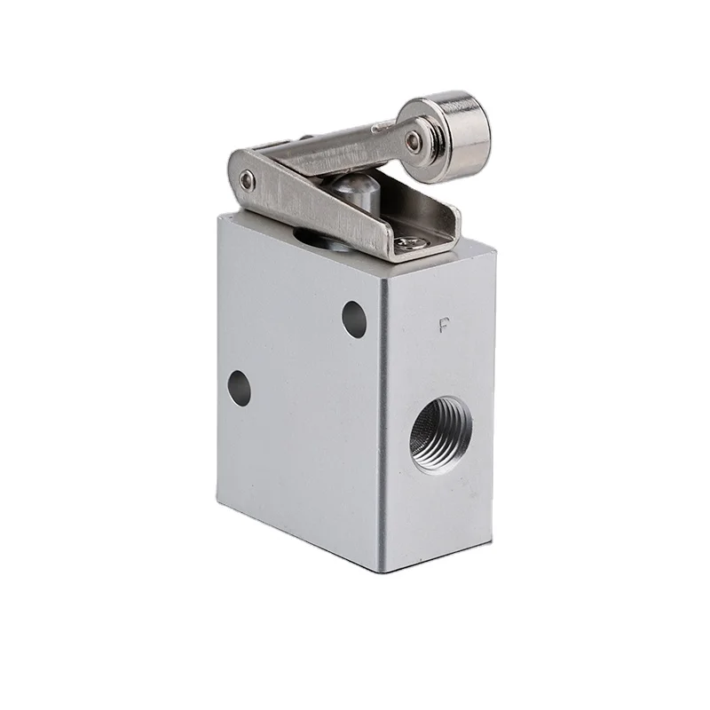 JM 3/2 Way Hand Operated Manual Control 1/4'' NPT Air Pneumatic Push Button Mechanical Valve