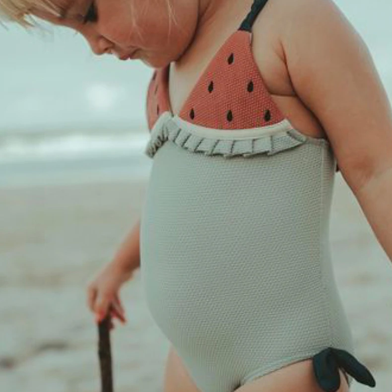 Summer Wholesale Little Baby Swimming Suit For Kids Girl Swim Ware Cute
