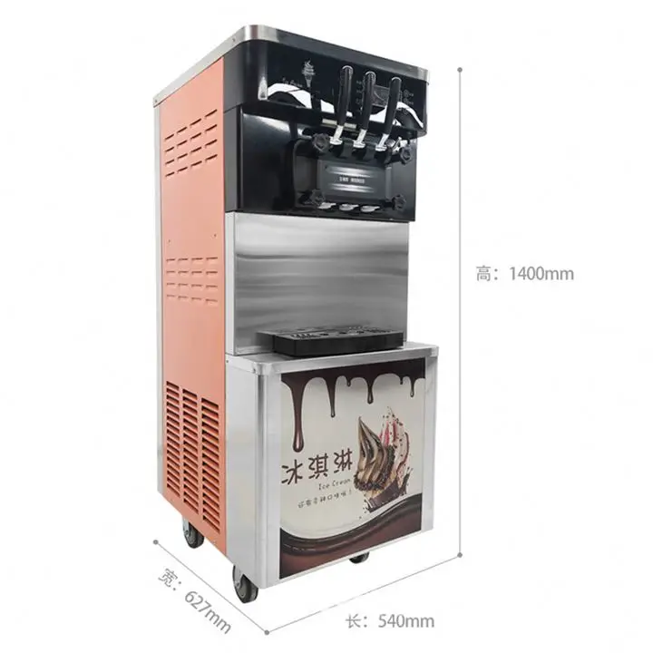 Refrigerant R134A Gas for Ice Cream Machine Automatic Soft Serve Pump Machines 110 Volt Gelato Batch Freezer Hard