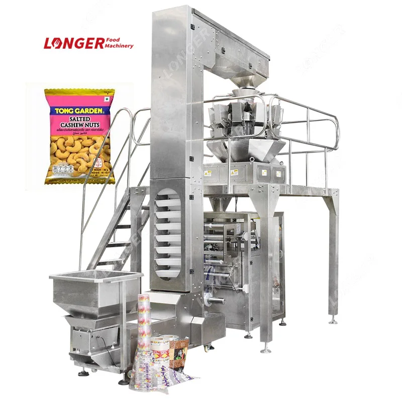 Factory Price Automatic Small Lays Potato Chips Packing Machine with Nitrogen