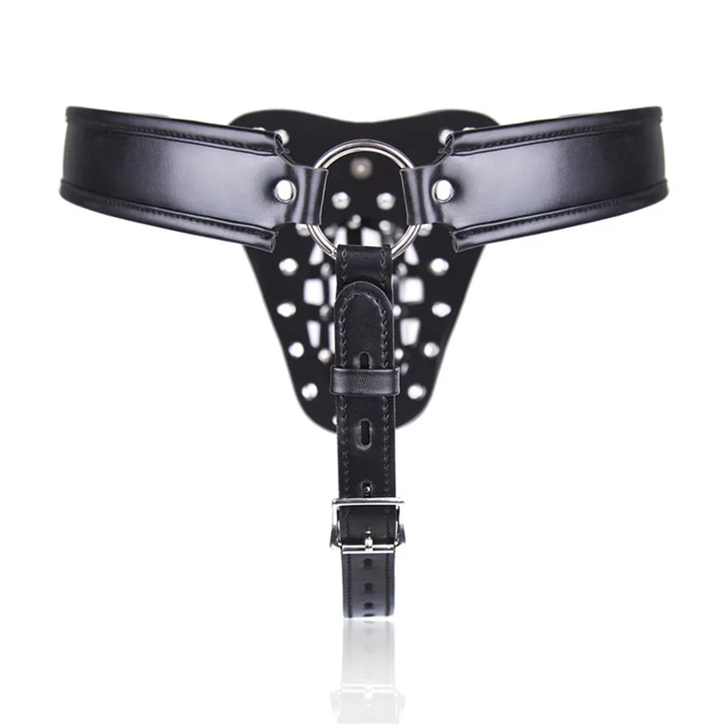 Chastity Belt For Men With Adjustable Strap On Slip Harness SM Fetish Bondage Erotic Costumes With Key And Lock