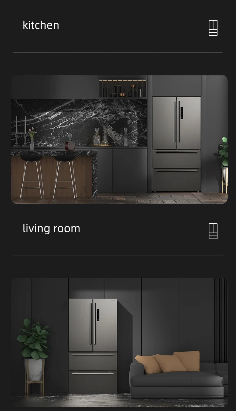 28 Cu Ft 4 Door French Door Refrigerator Without Touch Screen Stainless