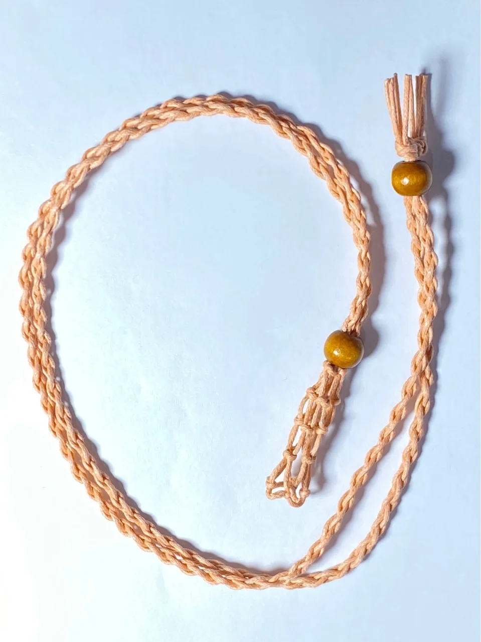 Trendy Macrame Necklace Holder Empty Fish Netted Quartz Crystal Raw Stone Cage for DIY Jewelry for Parties Weddings and Gifts