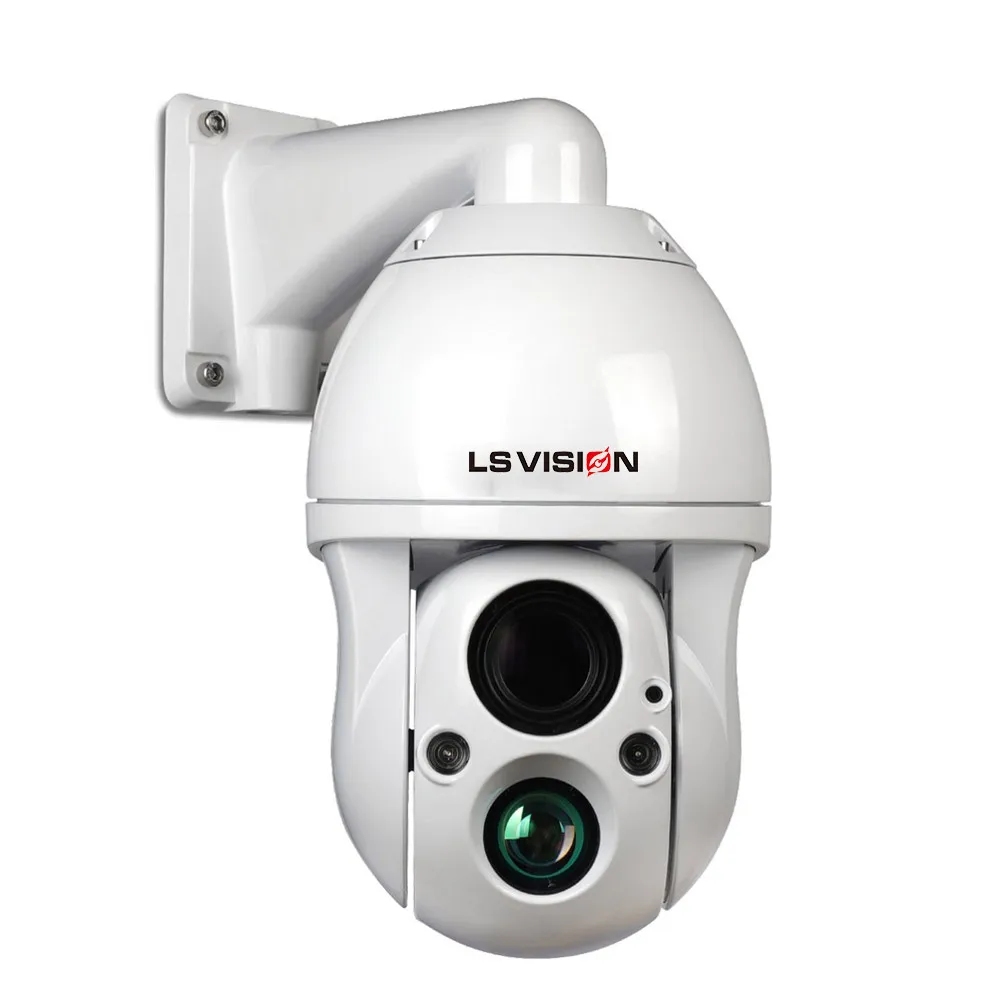 LS VISION 8MP 32X Optical Zoom Network High Speed PTZ Camera Outdoor  Network 4MP/8MP AI Thermal Camera Forest Fire Prevention