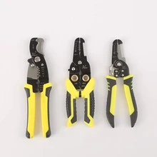 Electrician Wire Stripper Cable Cutter Crimping Pliers Wire Cutter Tool