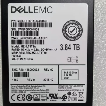 For EMC Unity  D3-2SFXL-3840 005052154 005052380 3.84T SAS 12Gb SSD Hard Disk