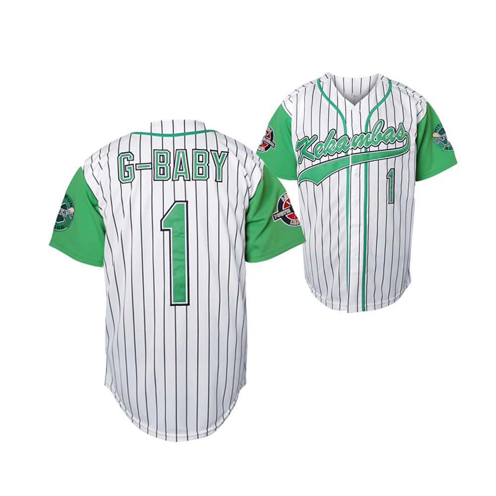 Custom Kekambas Hardball Movie Baseball Jersey