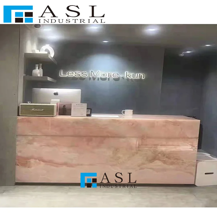 Factory direct large Italy pink color onyx marble slab pink flooring  south african pink onyx  bathtub tile