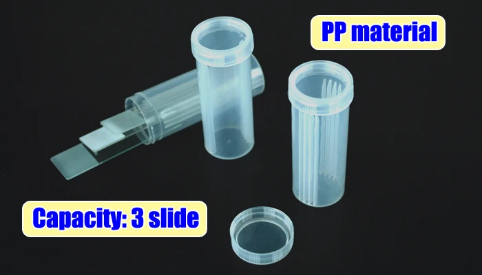 lab plastic slide mailer