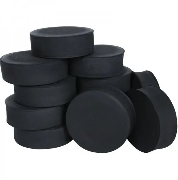 Силиконовая резиновая шайба для хоккея с логотипом/шайба официальной игры