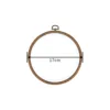 Aro de bordado circular de 17 cm