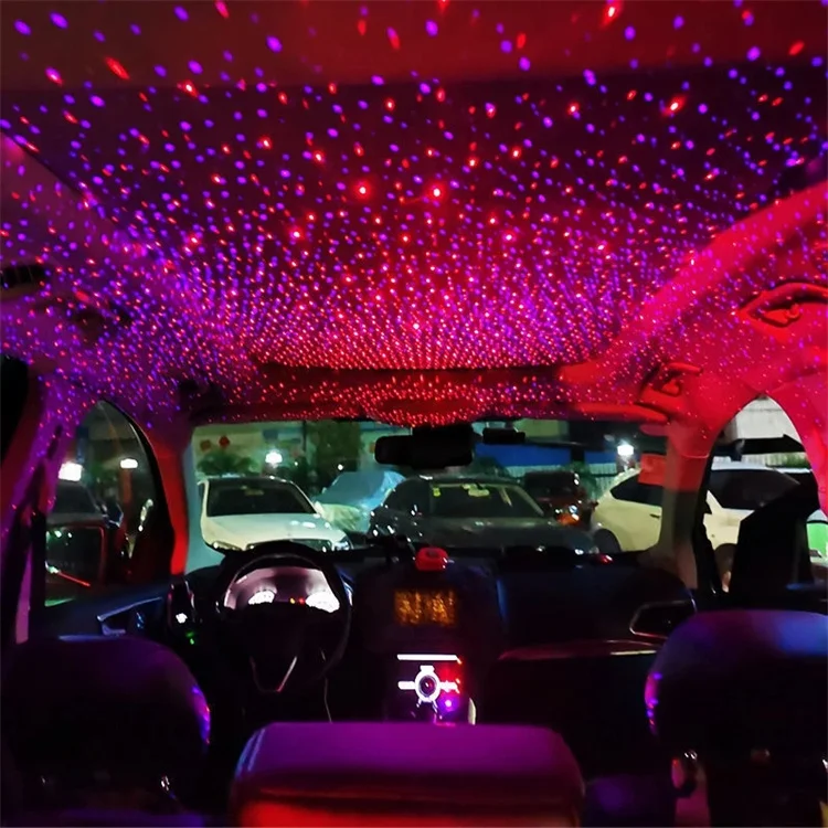 Buy Usb Car Interior Atmosphere Starry Sky Lamp Ambient Led