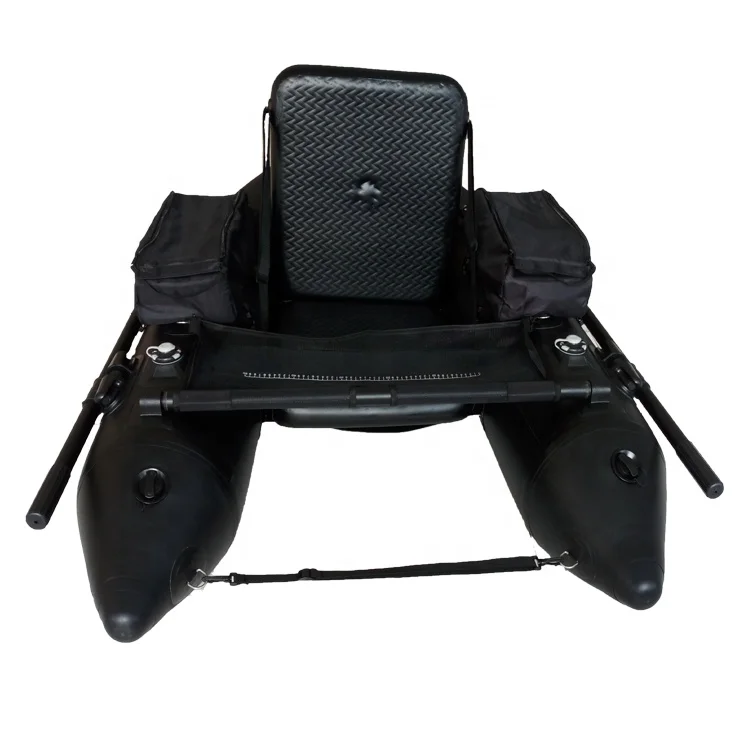 Outdoor Water Sport Custom Float Tube Inflatable Fishing Boat Bellyboat Pvc Float for One Person