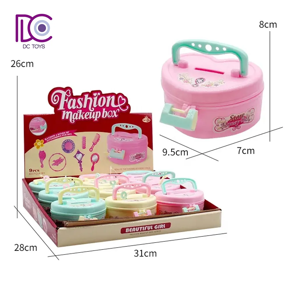 DC New Candy Toy Beaded Jewelry Box Small Handbag Plastic Fashion Makeup