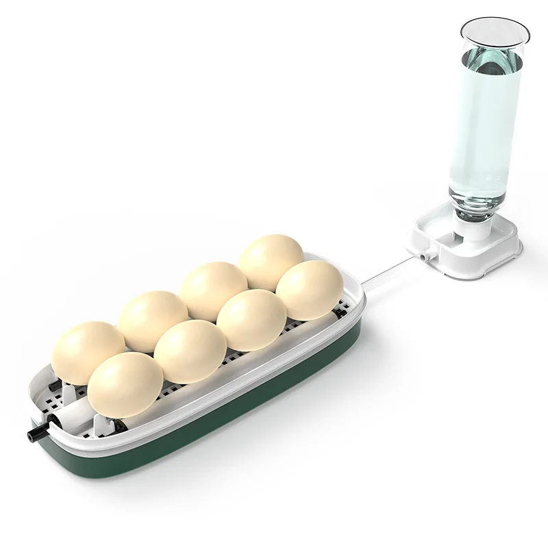 Mini Fully Automatic Smart Control Panel 110V/220V 8 Egg Incubator Hatching Machine for Chicken Duck Goose