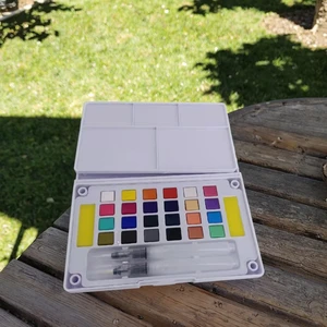 Paints 24 Premium Watercolors Art Supplies Washable Watercolor Set for Kids