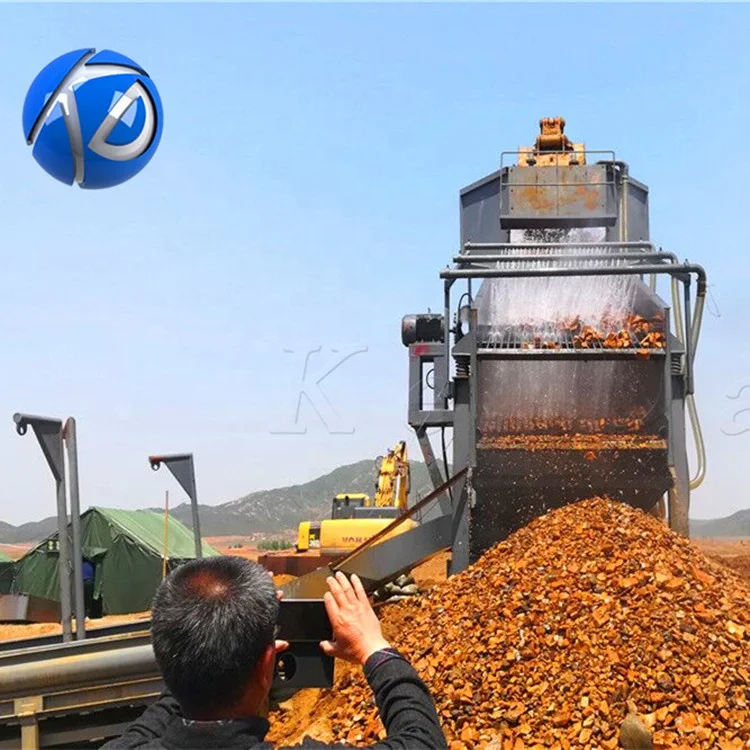 Mega Gold Mining Trommel Machine 400tph Gold Washing Plant for Sale
