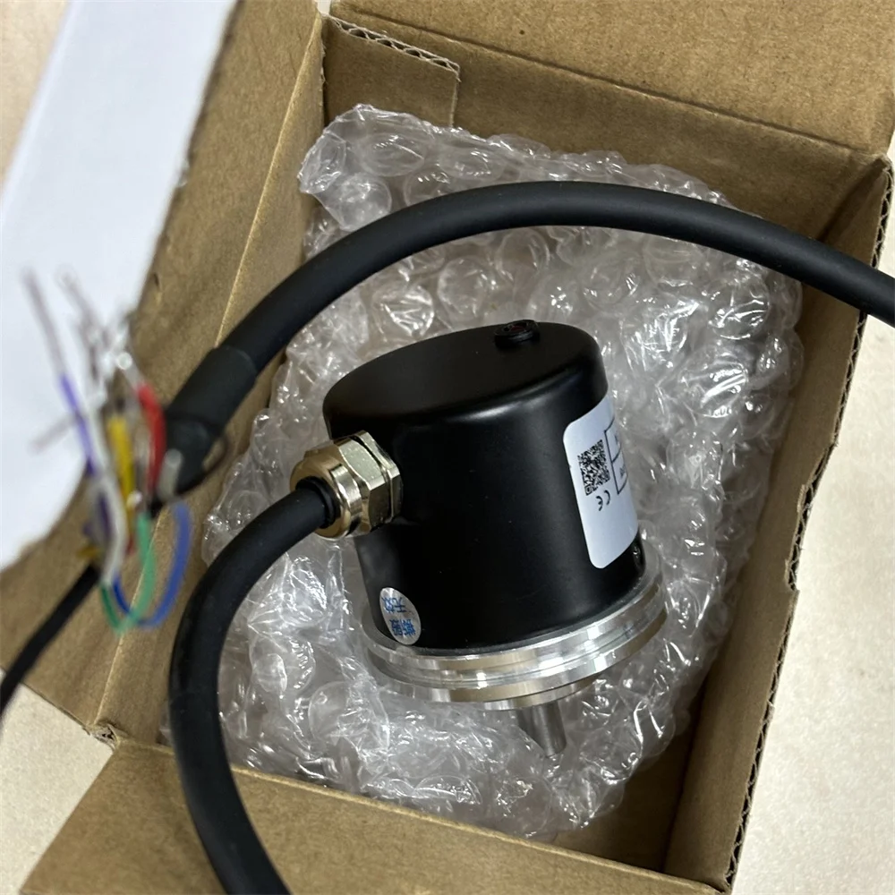 42mm 8 Bit Station PNP Output 24VDC Rotary Encoder for CNC Lathe