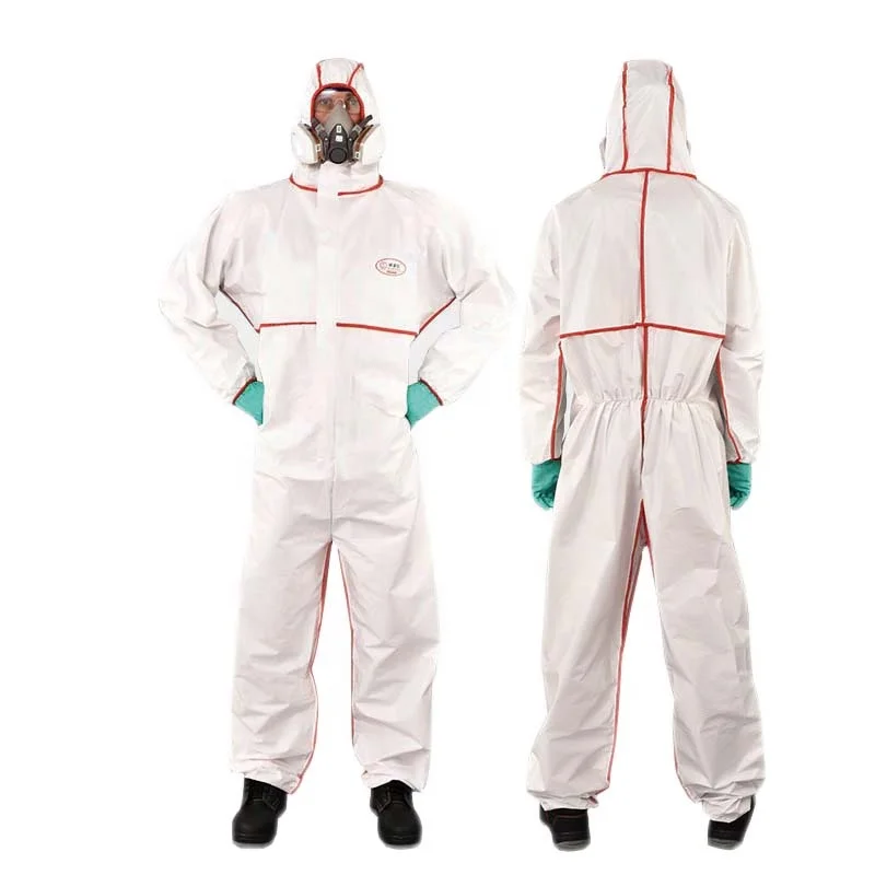 Type 5B 6B White Disposable Spray Suit - Prime Captain Paintball
