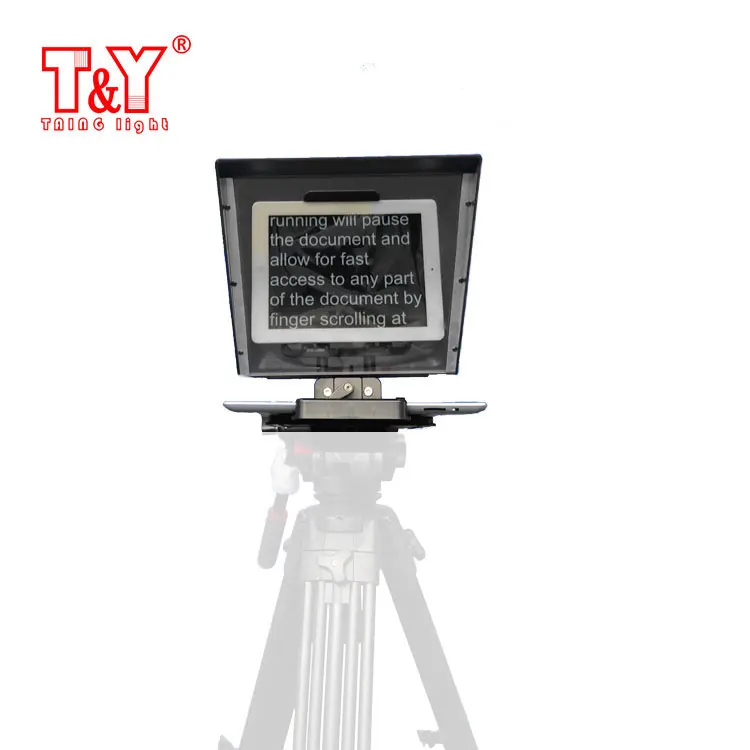 Wireless Remote Control Professional and Portable Teleprompter for Tablet