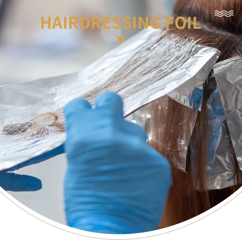 Hairdressing Pre Cut Foil Pop Up Foils For Hair Color Aluminum