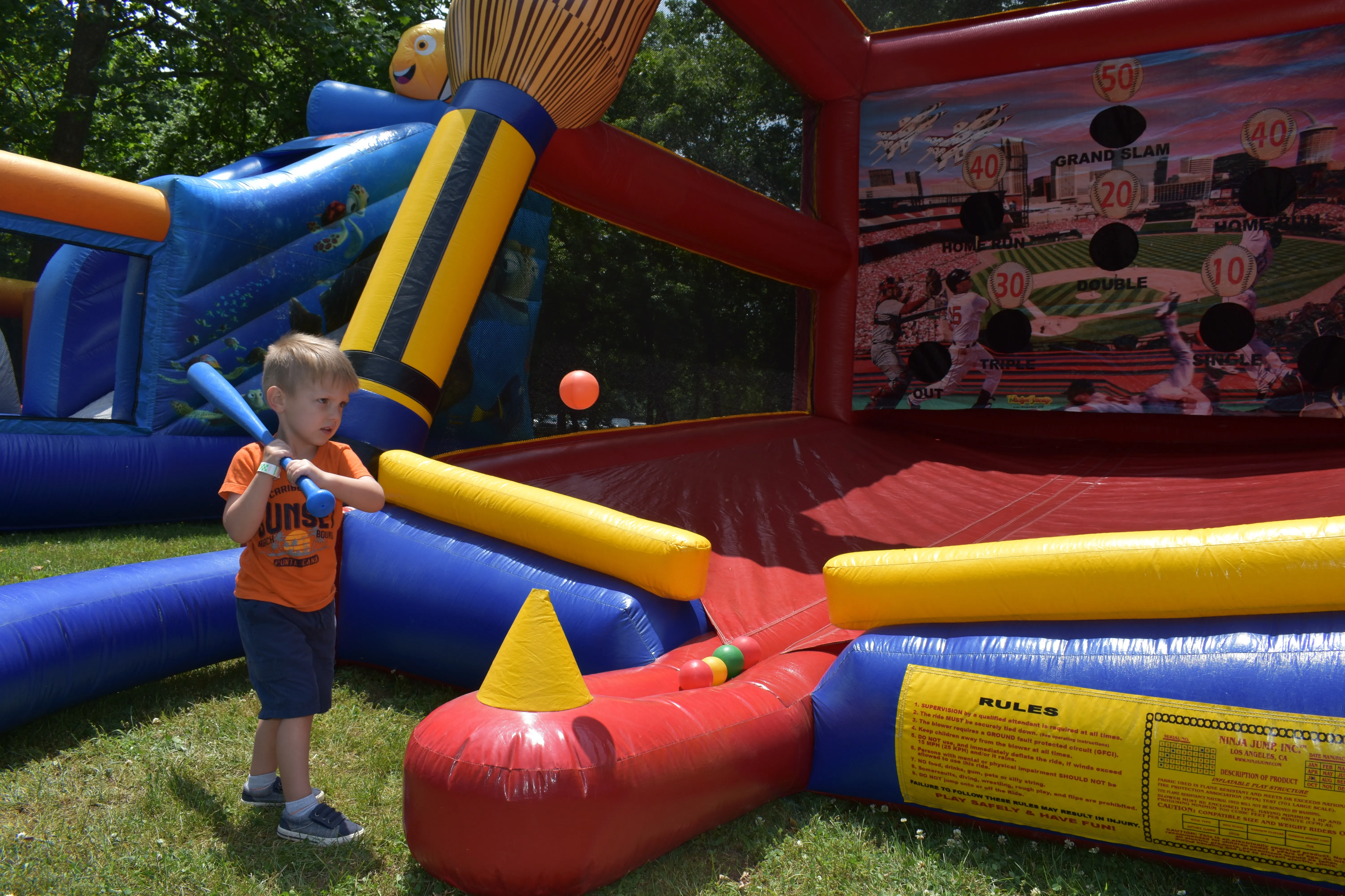 New Design Batters up Inflatable Baseball Sports Game Inflatable Baseball Batting Cage Sport Game
