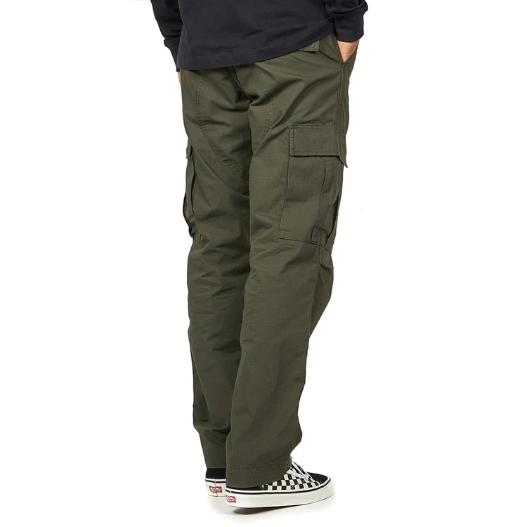 Ripstop Fabric Men Cargo Pants With Side Flap Utility Pockets Men ...