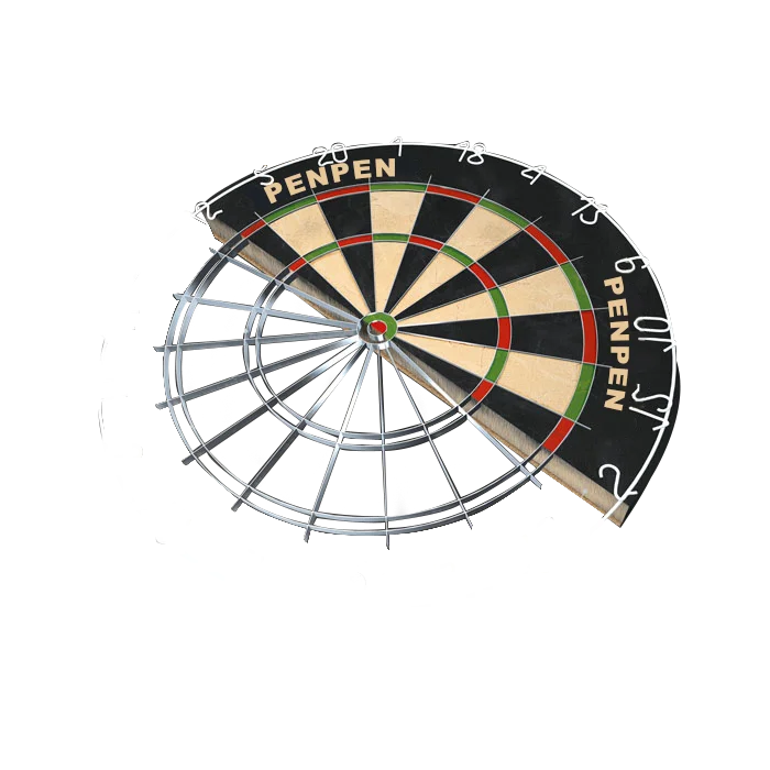 PENPEN Professional Darts Board Improved Dart Deflection with Reduced Bounce-Outs Custom Logo Made From Sisal MD01-PP