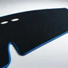 Polyester material - Blue  edging