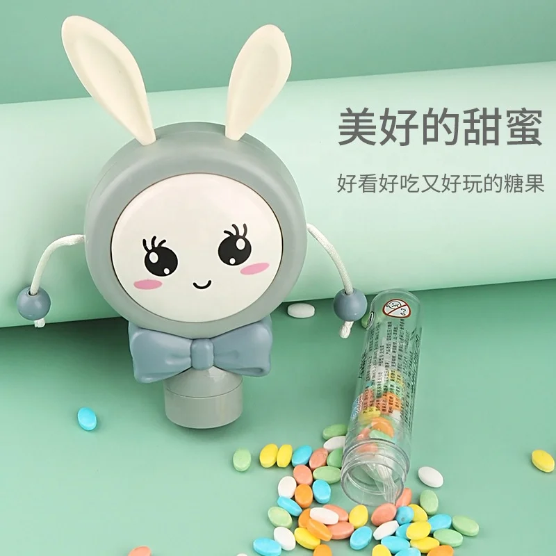 2023 Новинка с рисунком «кролик» Для малышей погремушка зуб присутствие остатков клея жевать мягкий клей От 0 до 3 лет детские конфеты планшет сладкий сахар
