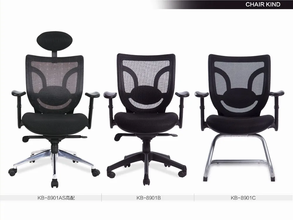 Kabel Attractive Design High Back Computer Luxury Chair Cadeira De Escritrio Mesh Ergonomic Office Chair