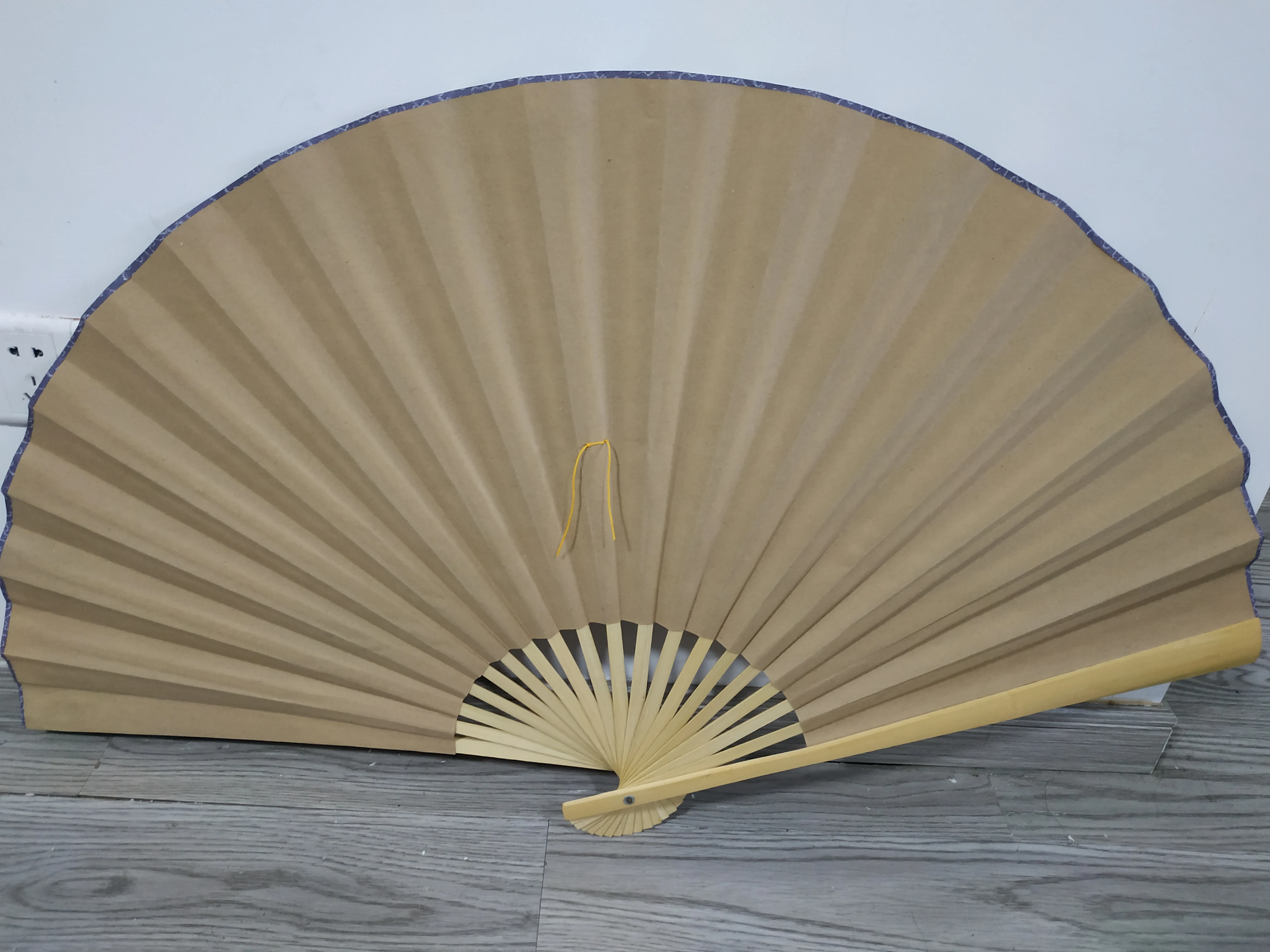 FAREA Giant Large Size Wall Fan 90cm Bamboo Hand Fan for Decoration Display Fan