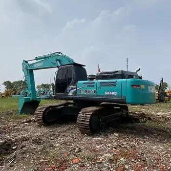 KOBELCO SK480 Used Crawler Excavator for Sale Earth-Moving Machinery with Core Components-Engine and Pump