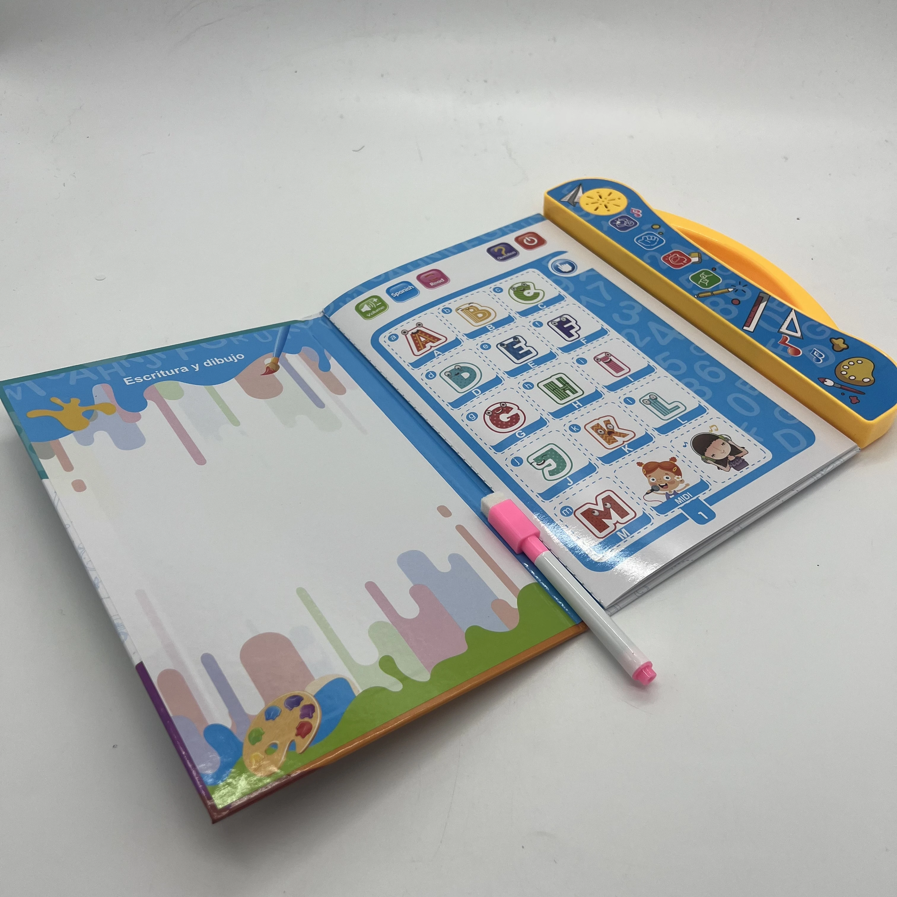 Engels En Spaans Leren Speelgoed Elektronisch Boek Voor Kinderen