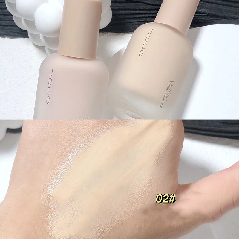 Oil-Control and Waterproof Brightening Moisturizing BB Cream Liquid Foundation Concealer with Oil Control Moisturizing Benefits