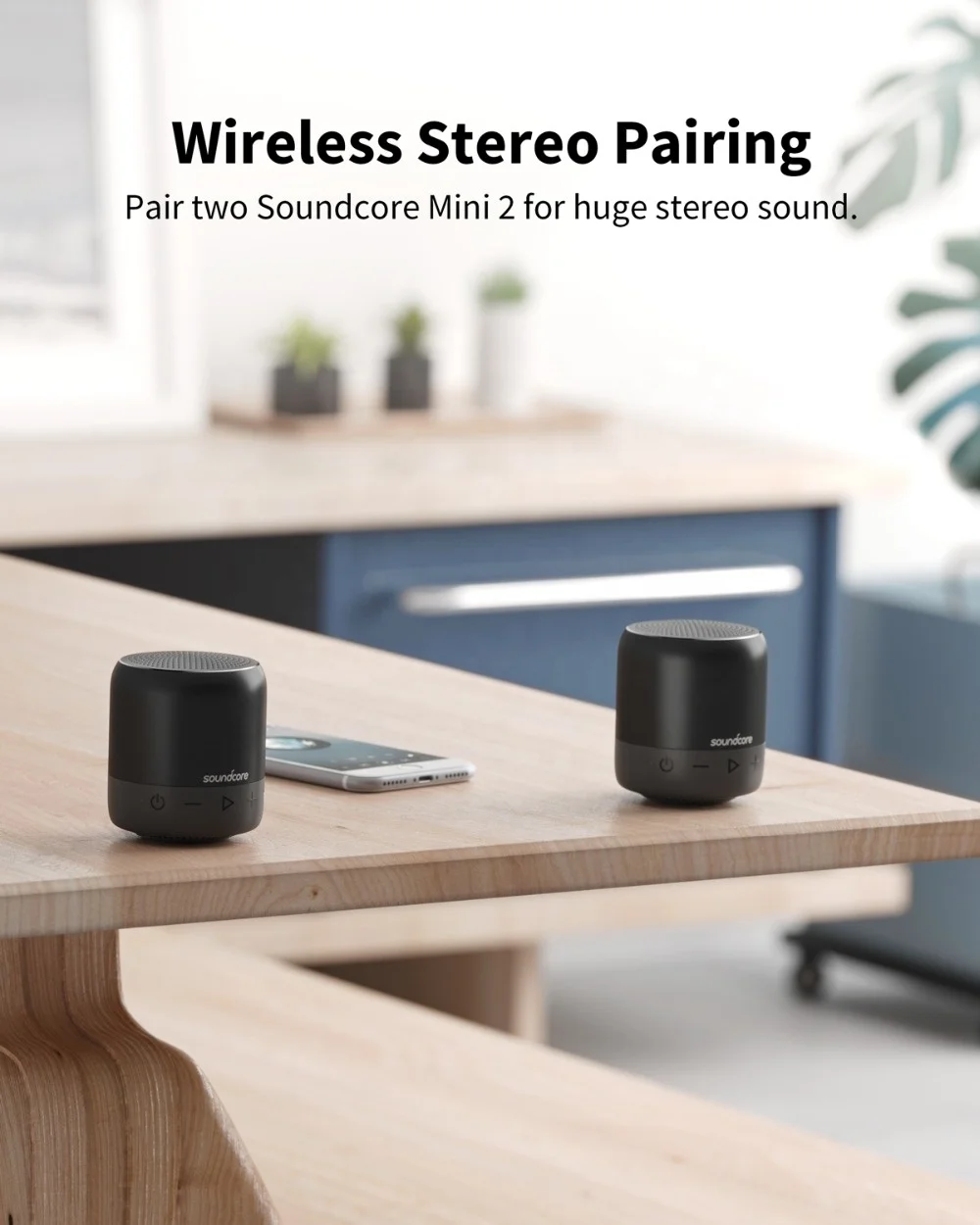 Anker Soundcore Mini 2 IPX7 Waterproof Outdoor Speaker – Powerful