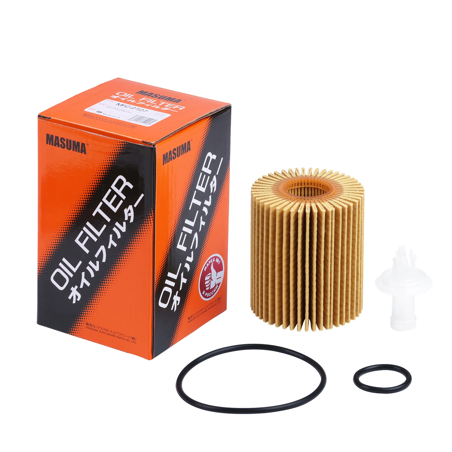 MASUMA MFC-2127 Cheap Factory Price Motor Oil Filter for Toyota Land Cruiser Haice Corolla Mark X rav4