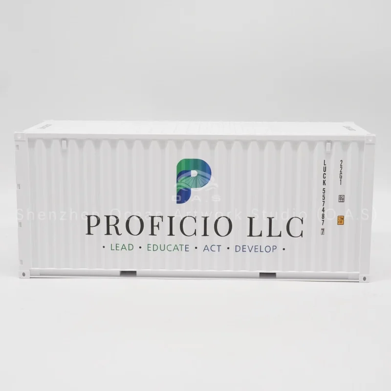 loas container model factory 20gp crafts shipping boxes proficio miniature container model-12