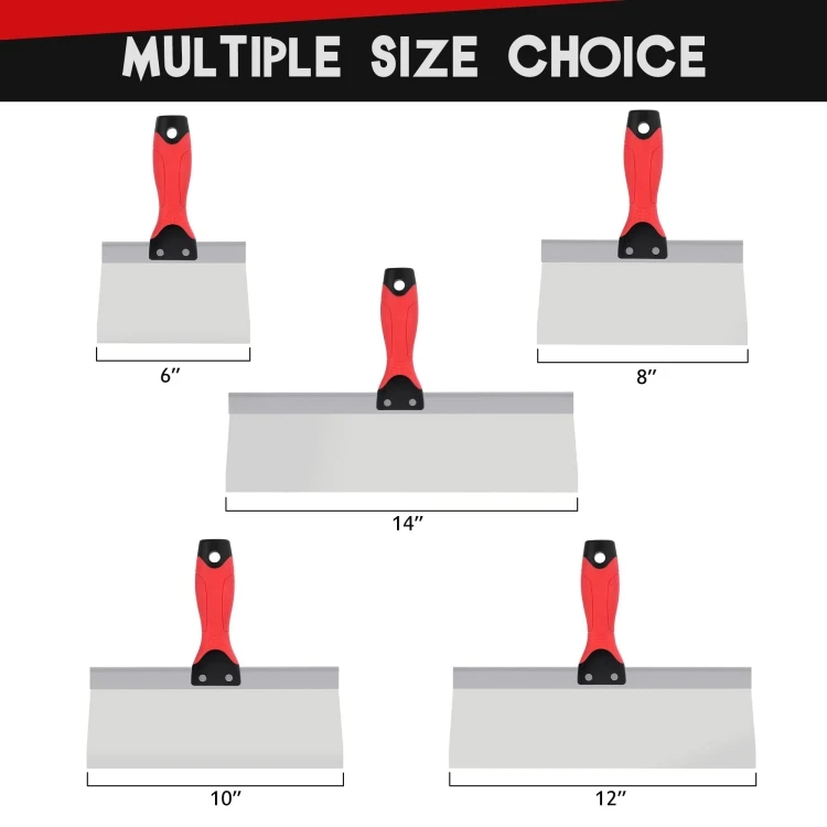 Soft Grip Handle Stainless Steel Drywall Taping Putty Knives Buy