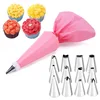 Pink 12 pcs Cake Decorating Kit 1