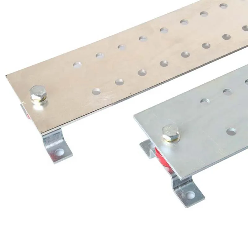 Custom Copper Grounding Busbar for Earthing Solid Copper Busbar Electrical Bus Bar 200A-1000A Busbars