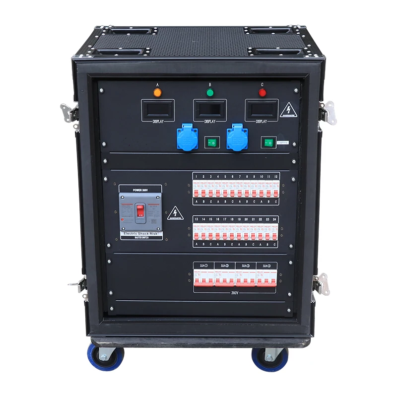 24 Road 16A Waterproof European 4 Road 32A 5PIN Input Output Power Distribution Equipment 63A 5PIN Input/Output 5PIN Power