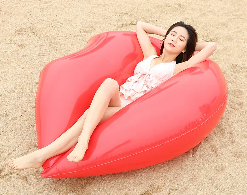 
 Новая мода гигантские надувные губы поплавок для удовольствия  