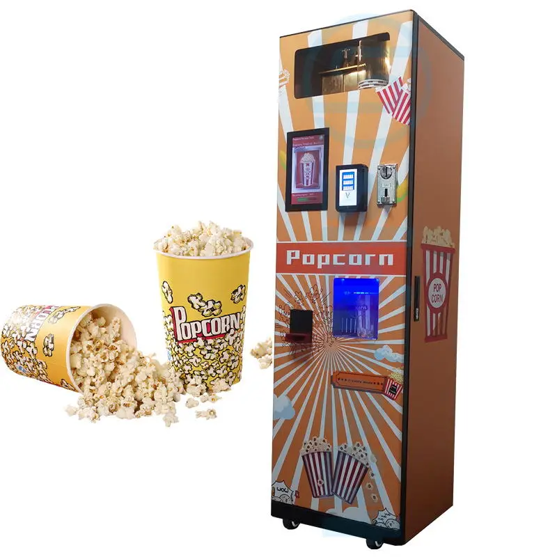 Amusement Park Retail Full-Automatic Butter Popcorn Machine